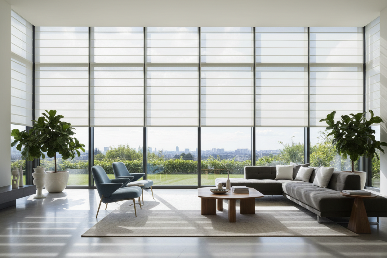 The Practical Guide to Dressing Expansive Glass: Finding the Right Shades for Wide Windows