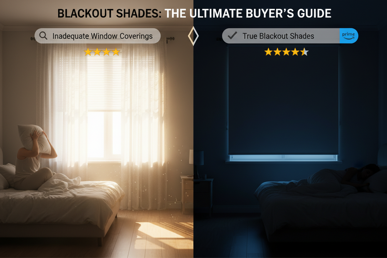 The Ultimate Guide to Finding True Blackout Shades on Amazon: A Buyer's Reality Check