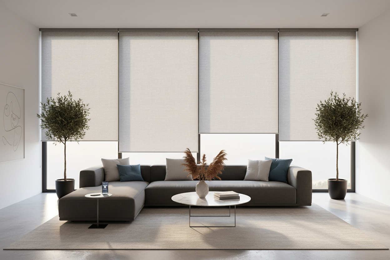 The Ultimate Solution for Home Transformation: Motorized Roller Shades