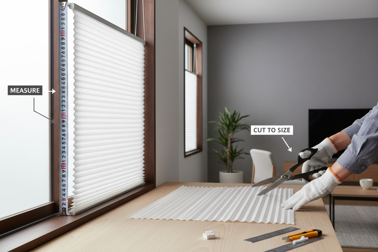 Too Long? How to Resize Your Cellular Shades for a Custom Look