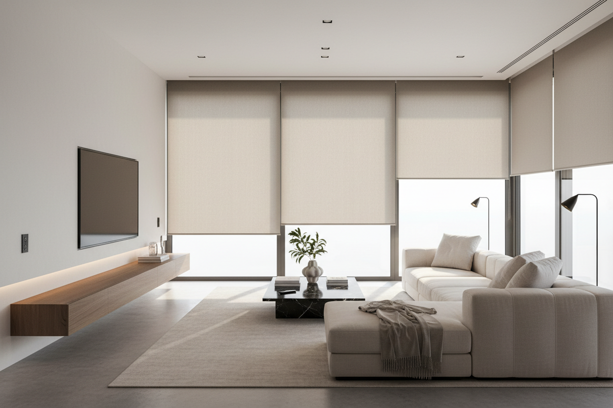 Transform Your Home with Automatic Roller Blinds for Ultimate Comfort