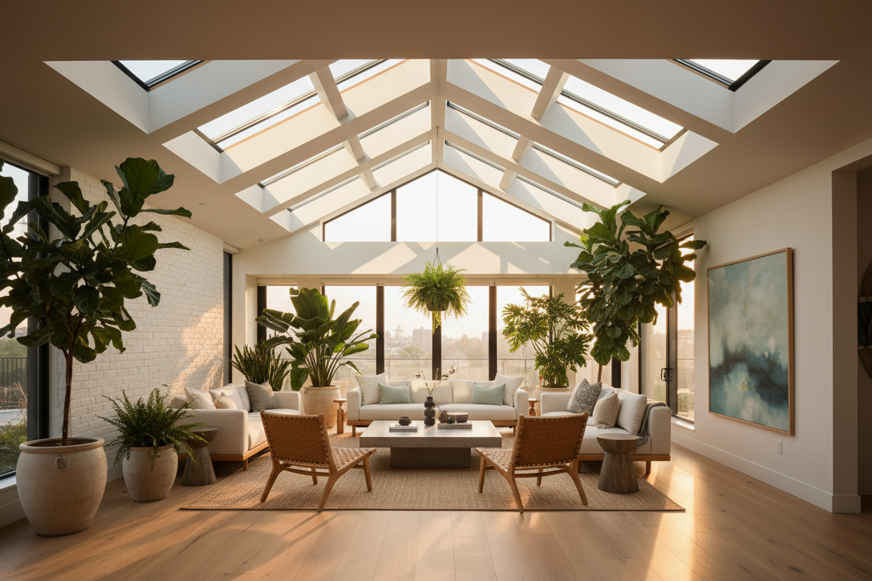 Transform Your Home with Beautiful Indoor Skylights