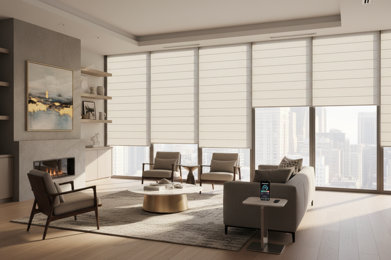 The Top 3 Reasons to Invest in Custom Motorized Window Treatments