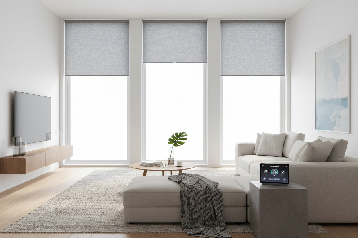 Transform Your Home with Modern Automatic Blinds and Smart Controls