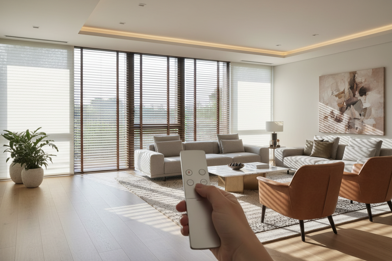 Transform Your Home with Remote Control Blinds and Shades