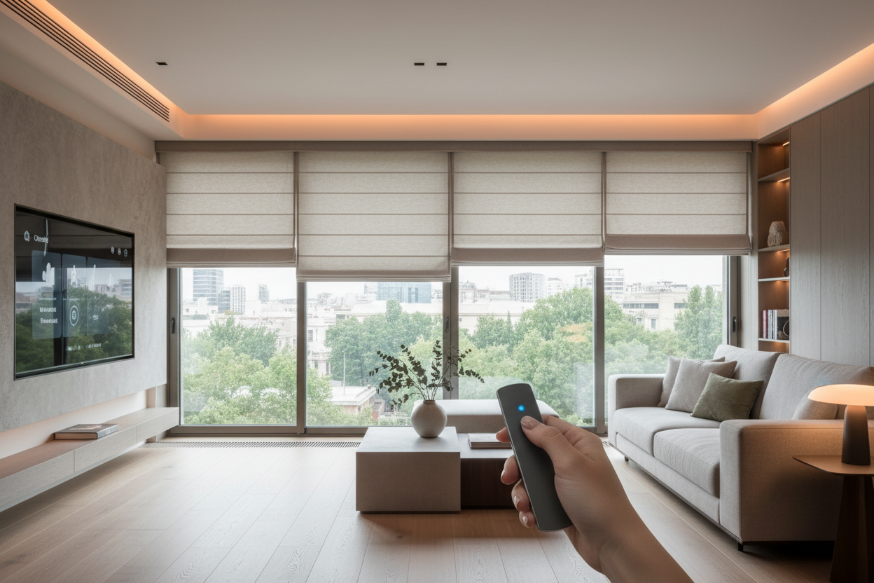 Transform Your Home with Remote Controlled Window Blinds – Weffort