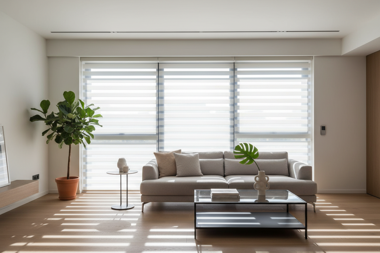Transform Your Home with Zebra Smart Blinds and Shades