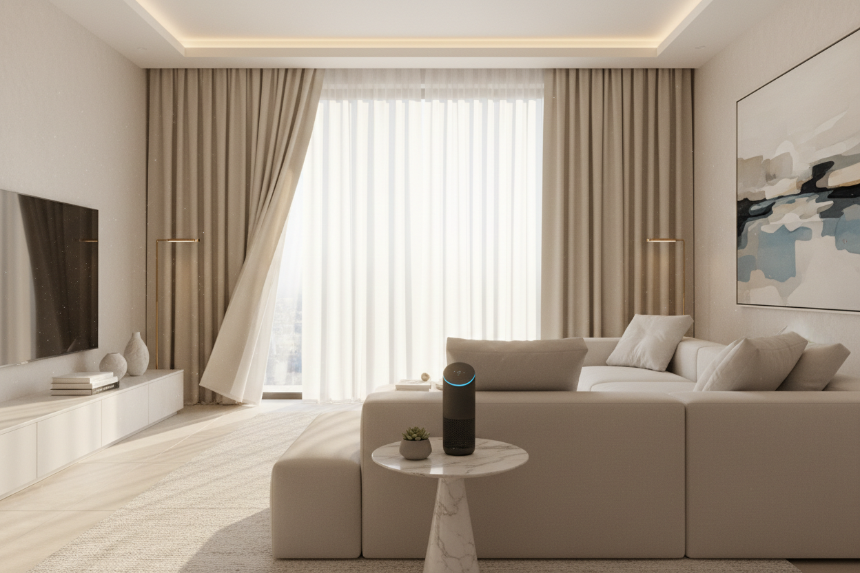 Transform Your Living Space with Smart Curtains and Google Home