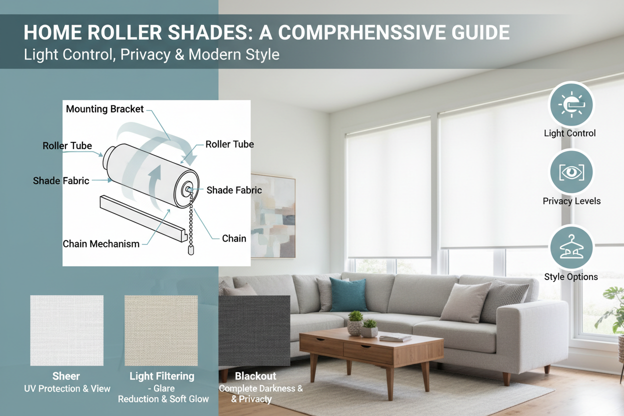 Understanding and Choosing Roller Shades for Your Home