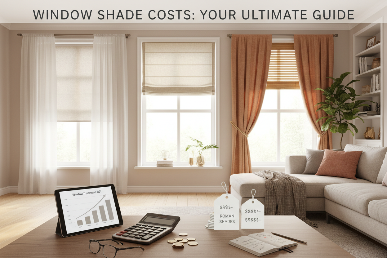 Understanding Window Shade and Treatment Costs Before You Buy