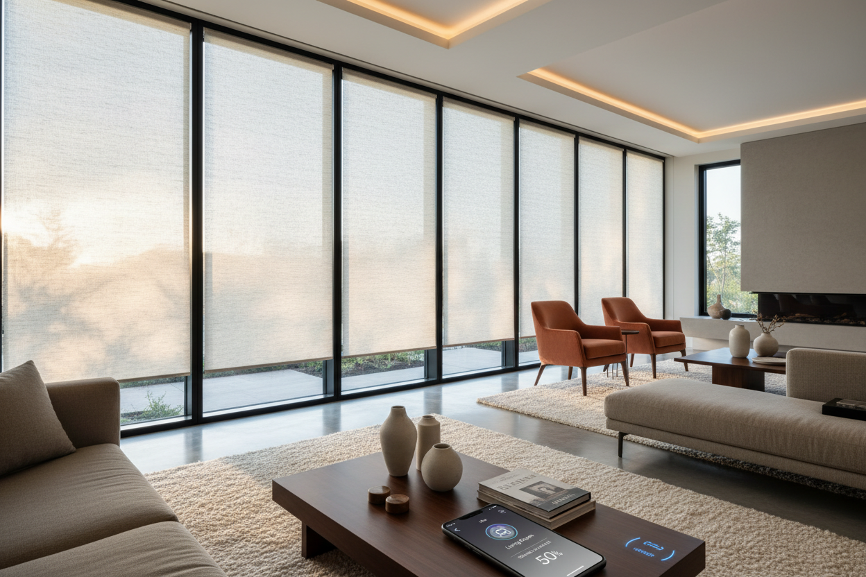 Upgrade Your Home Comfort with Motorized Shades Retrofit