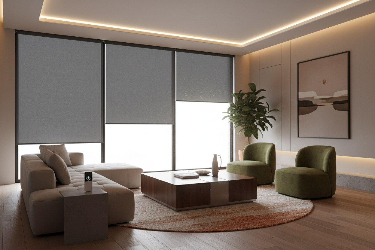 Upgrade Your Home with Motorized Blackout Shades
