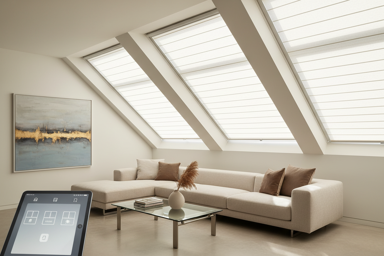 Upgrade Your Home with Motorized Skylight Blinds and Shades