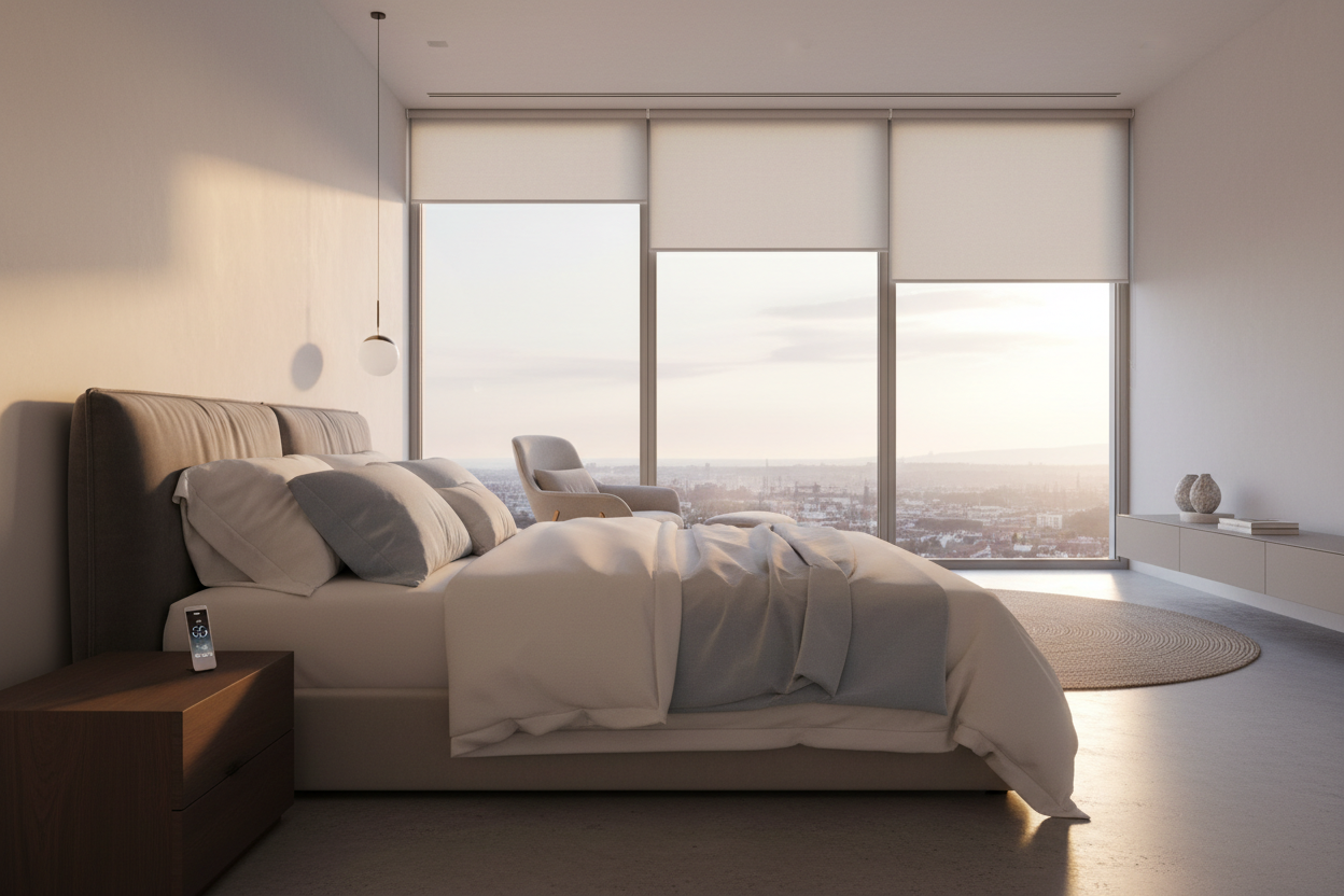 Wake Up Better: The Real Value of Upgrading to Motorized Window Treatments