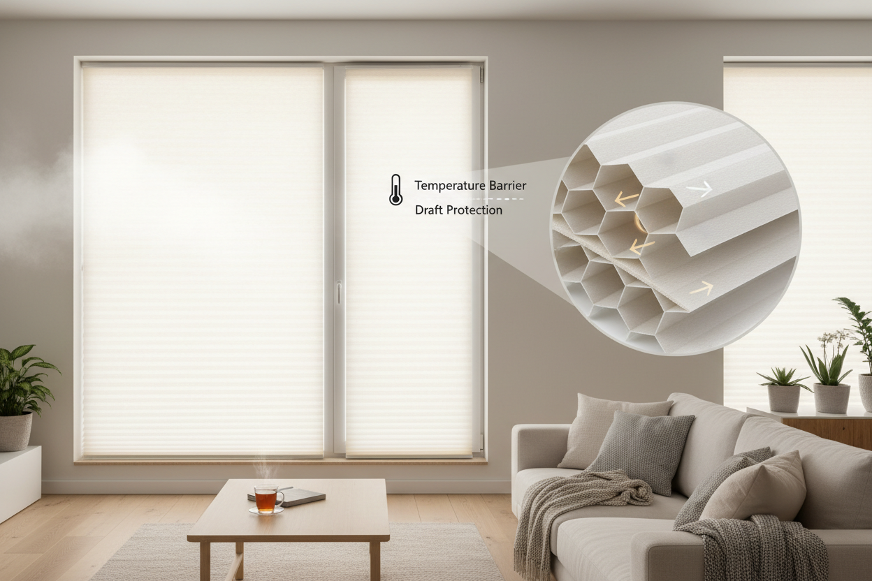 Why Bali Essentials Cellular Shades Are the Smart Choice for Drafty Wi ...