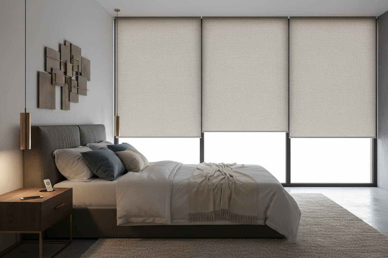 Why Battery Powered Blackout Shades Are the Smartest Bedroom Upgrade