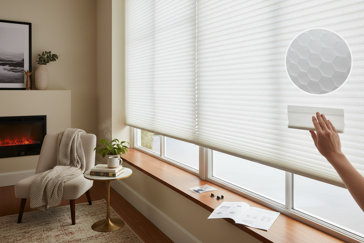 Why Cordless Cellular Shades Are the Best DIY Upgrade for Drafty Rooms