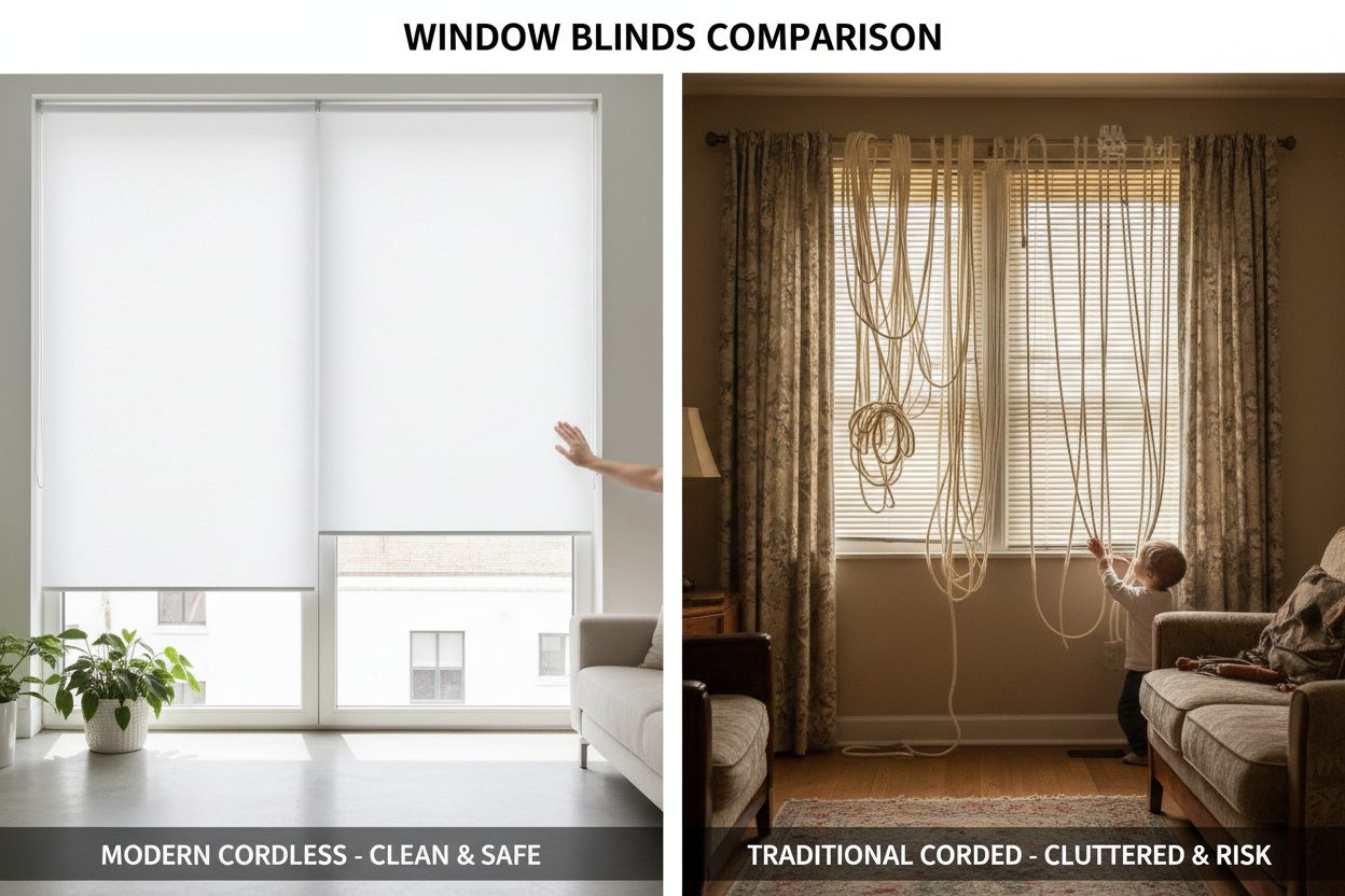 Why Cordless Lift Systems Are Replacing Traditional Window Treatments