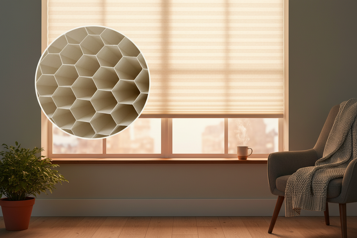 Why Honeycomb Shades Are the Upgrade Your Drafty Windows Need