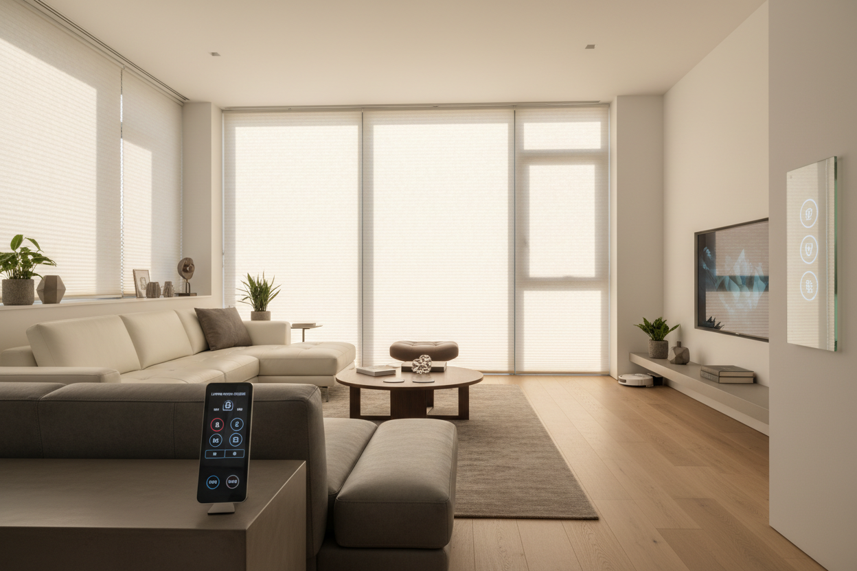 Why I Finally Gave In to Motorized Cellular Shades