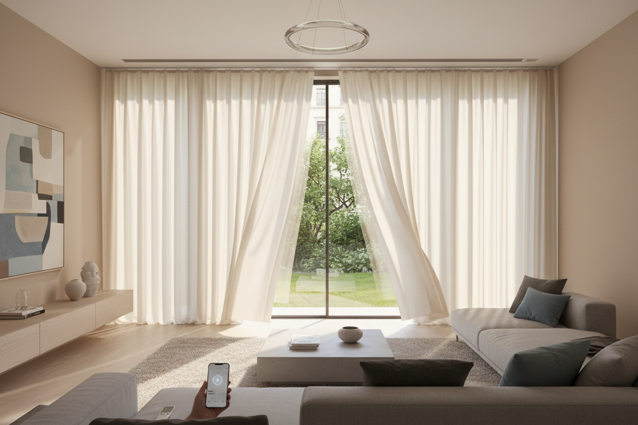 Why I Finally Switched to Motorized Curtain Rods (And You Might Want To, Too)