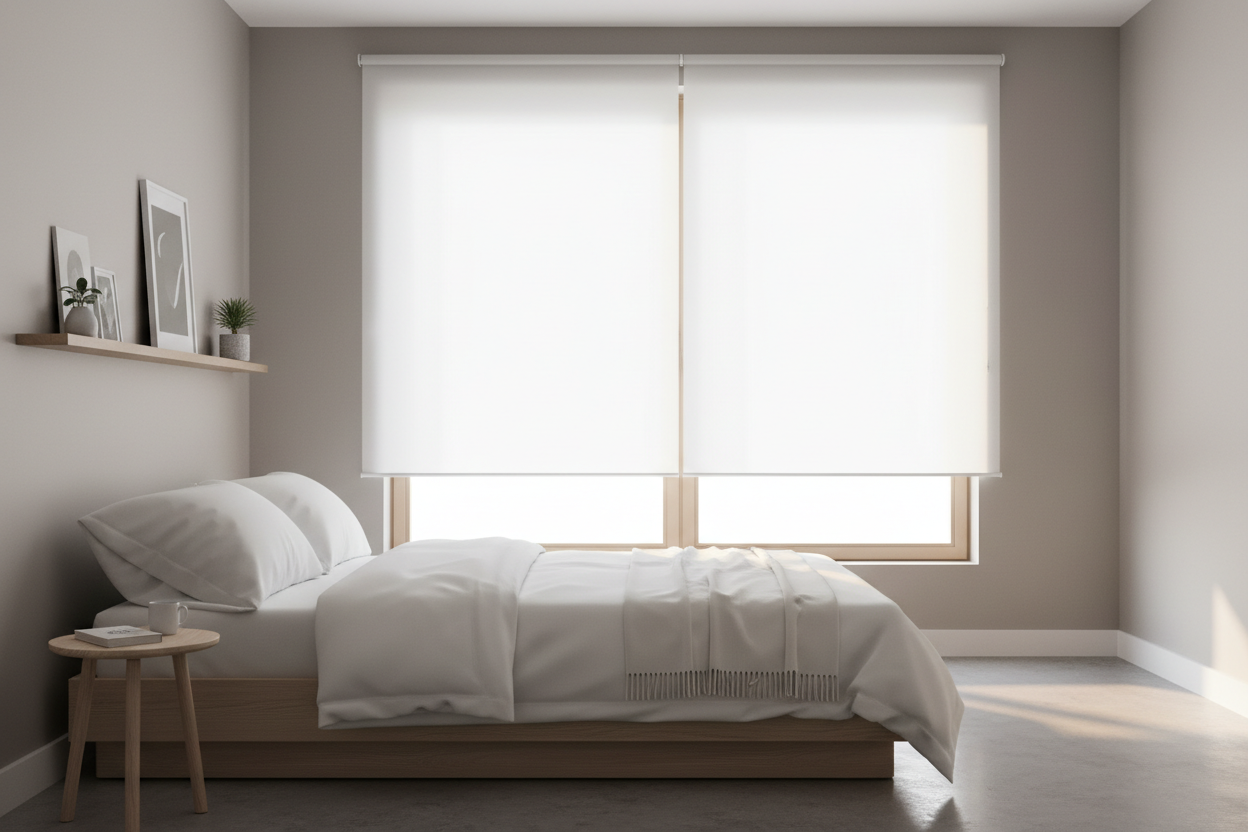 Why Minimalist White Shades Are the Secret to Better Sleep and Style