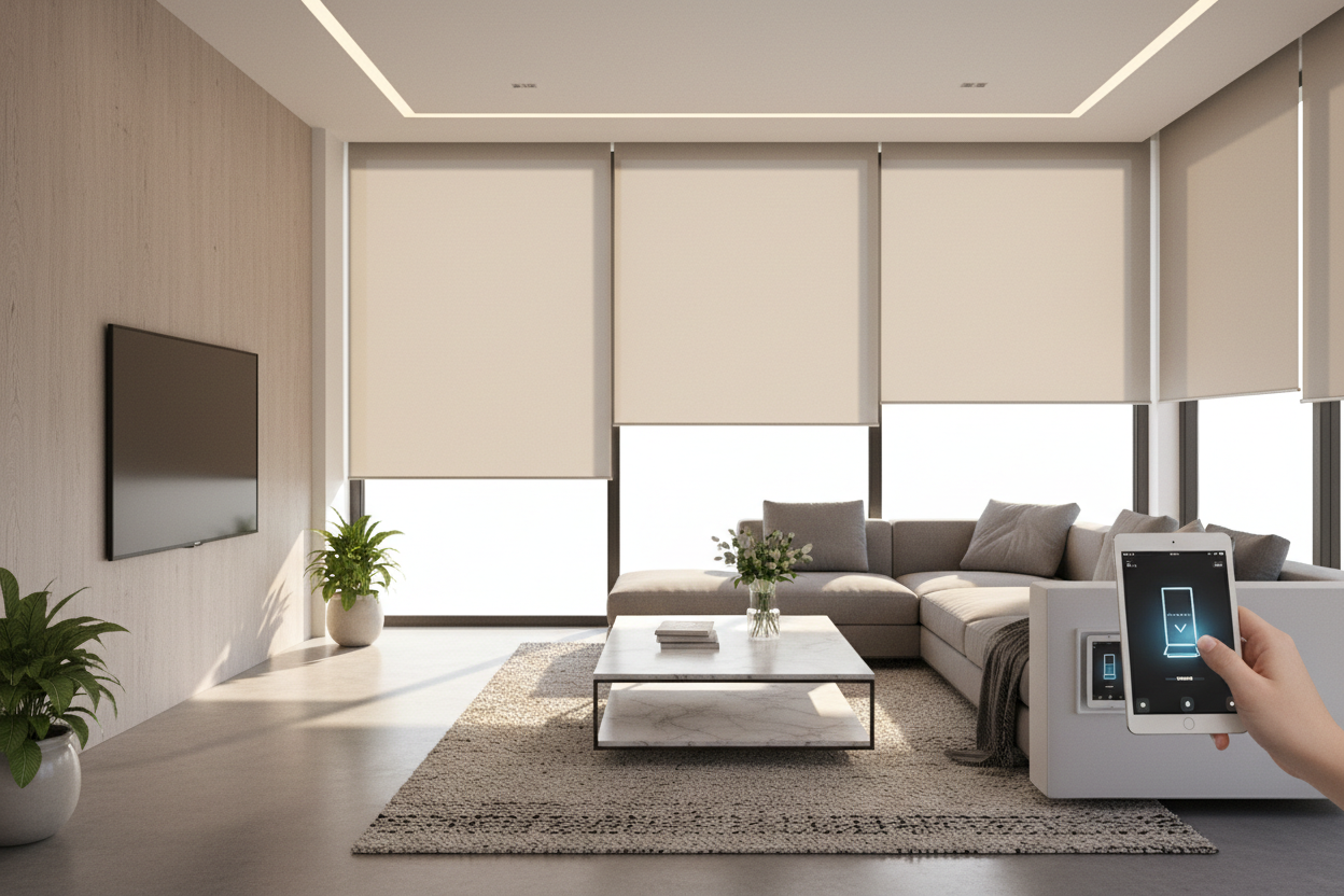 Why Modern Homes Are Switching to Custom Motorized Window Treatments