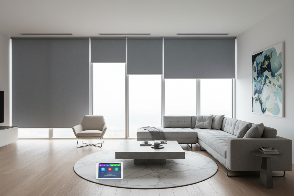 Why Motorized Roller Shades Are a Smart Home Upgrade