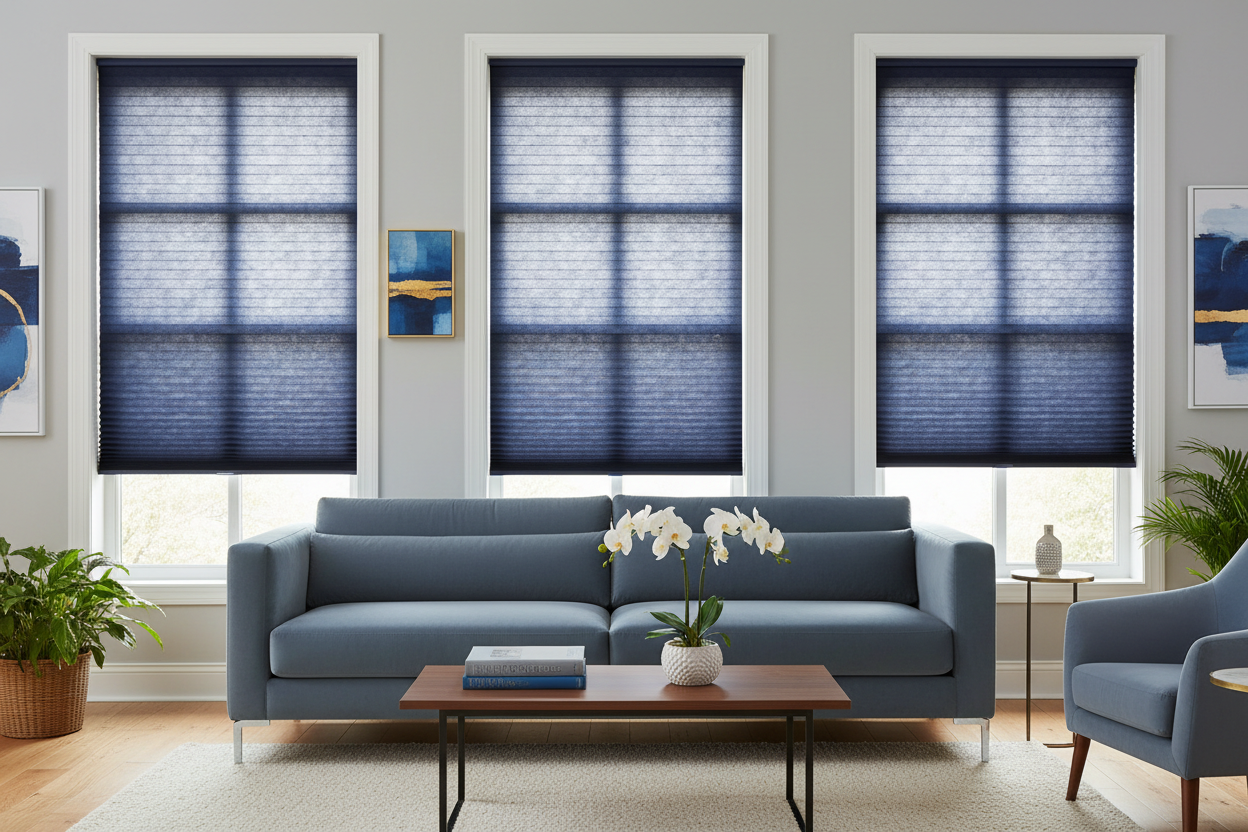 Why Navy and Blue Cellular Shades Are the Smartest Upgrade for Your Windows