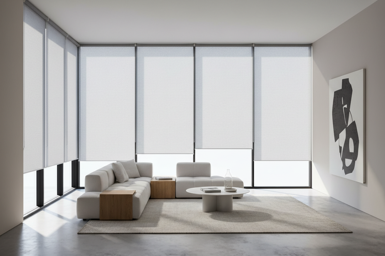 Why Roller Shades With No Valance Are the Clean Window Upgrade You’re Overlooking