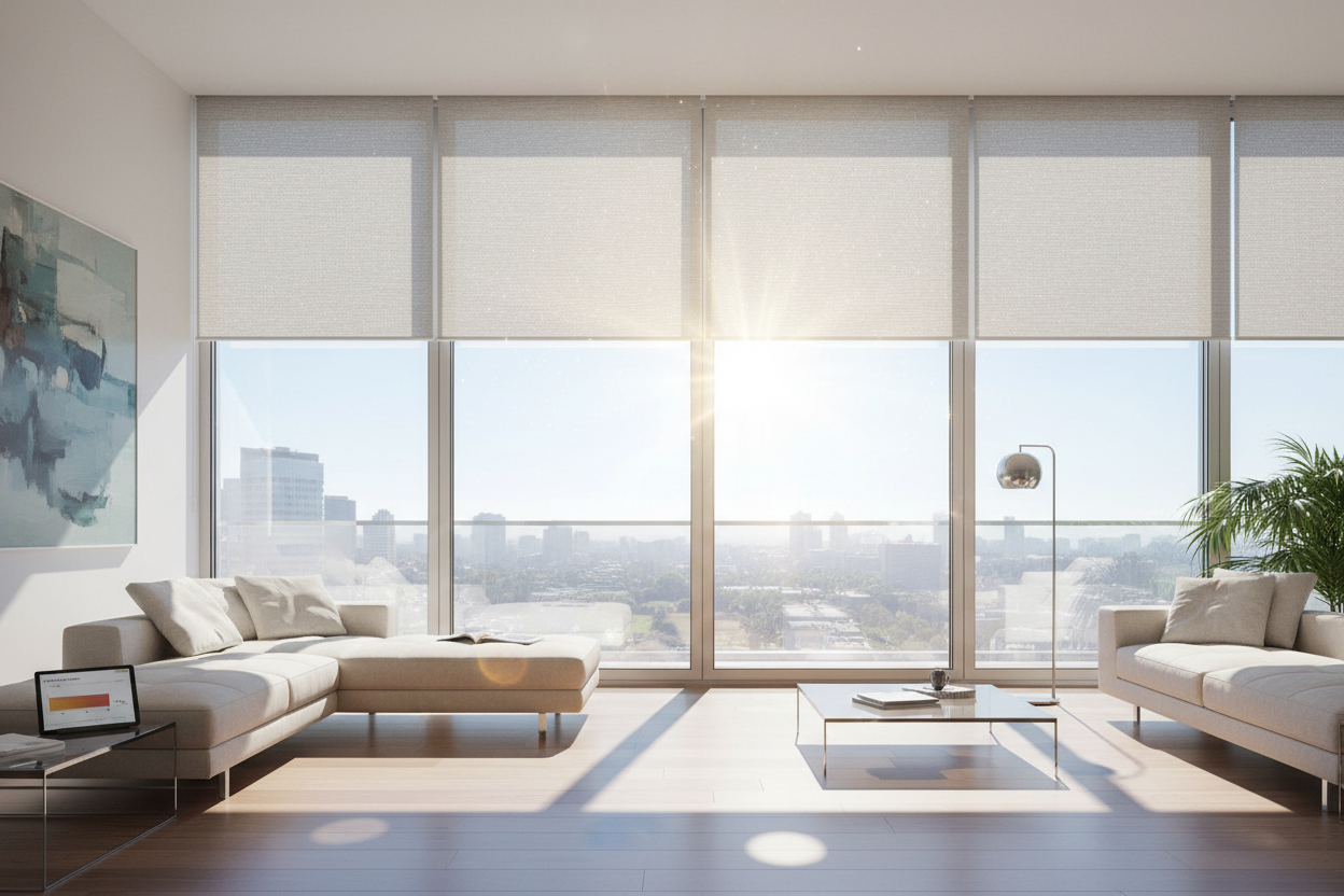Why Solar Film Roller Shades Are the Ultimate Upgrade for Sun-Facing Windows