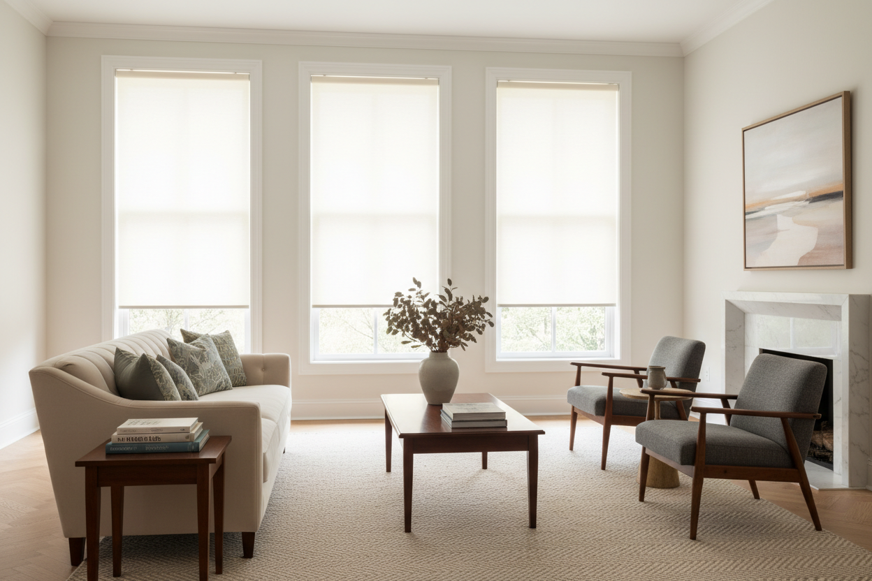 Why the Classic Look of Traditional Roller Shades Is Making a Comeback