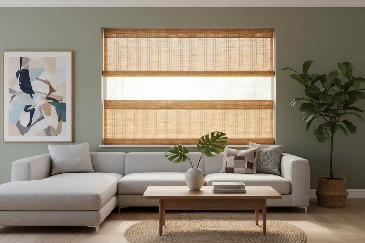 Why Top-Down Bottom-Up Bamboo Shades Are the Privacy Hack Your Home Needs
