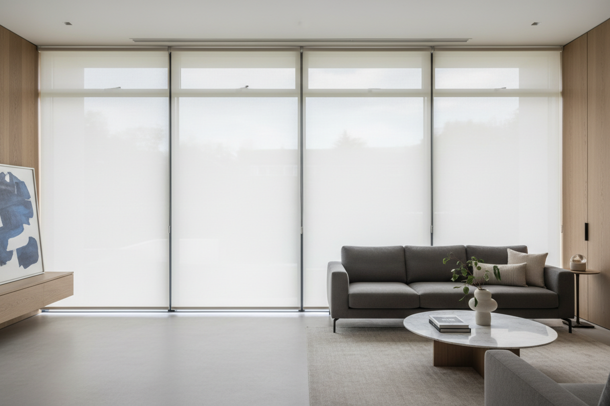 Why Top Mounted Roller Shades Are the Secret to a Cleaner Window Look