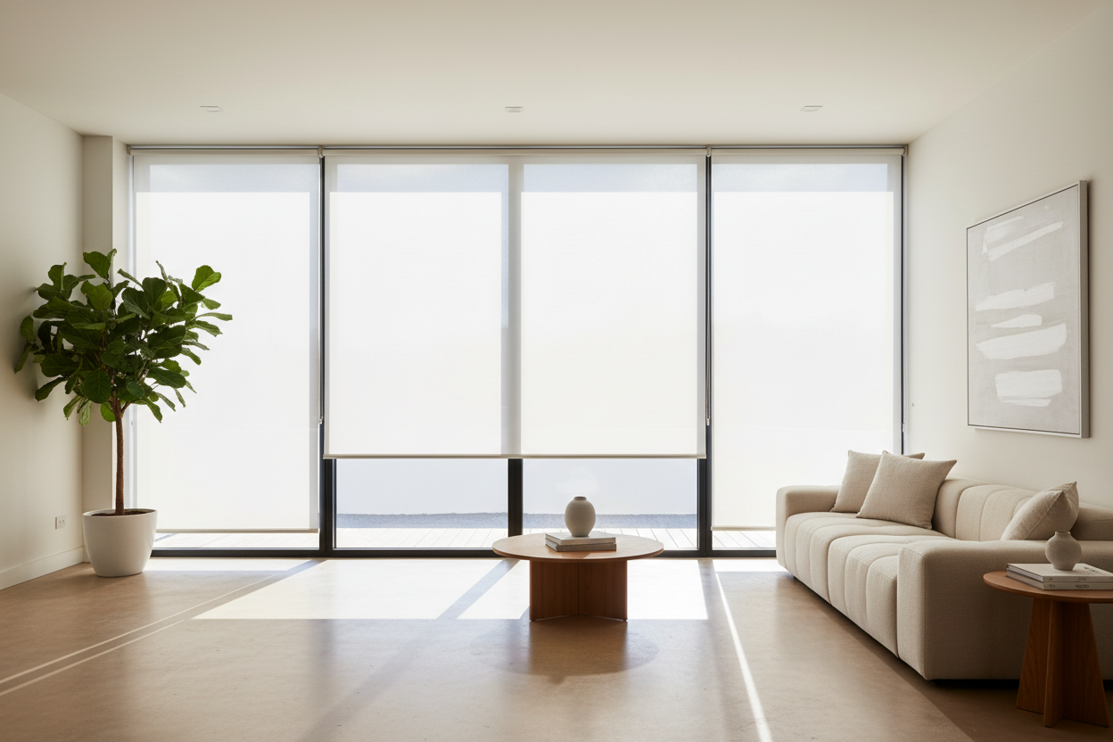 Why White Roller Blinds Are a Window's Best Friend