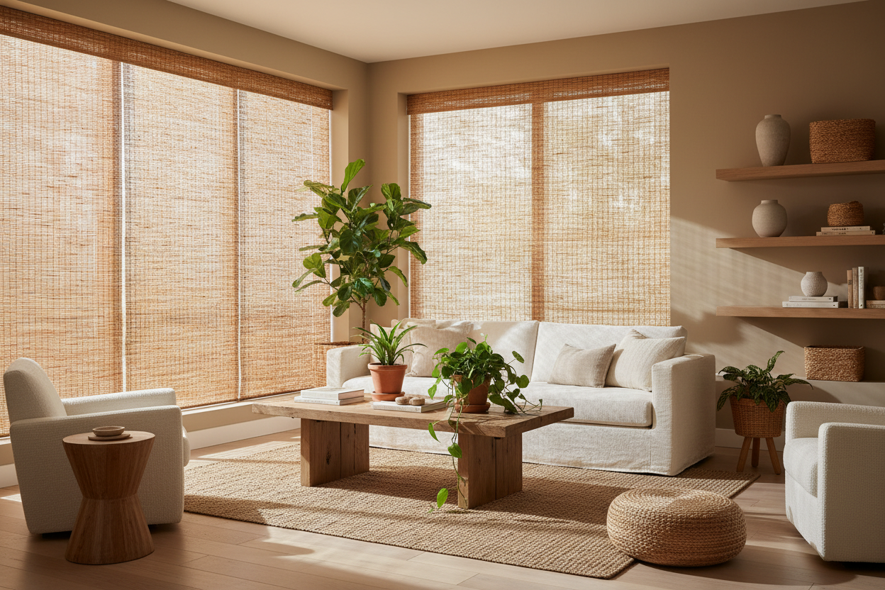 Wicker Blinds and Shades: A Stylish, Natural Upgrade for Any Room