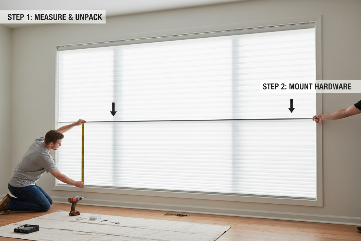 Wide Window Privacy: A Practical Guide to Installing Redi Shades on 60-Inch Openings
