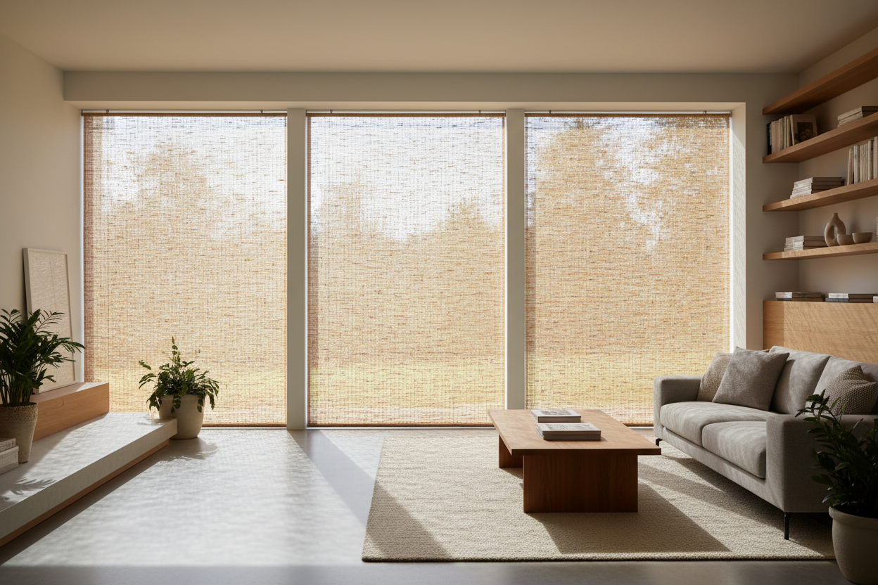 Woven Roller Shades: Natural Style and Practical Comfort for Modern Windows