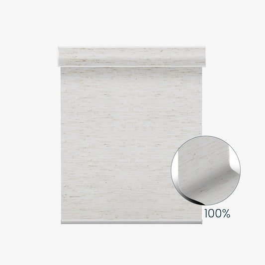 Weffort Motorized Blackout Roller Shades Linen Series