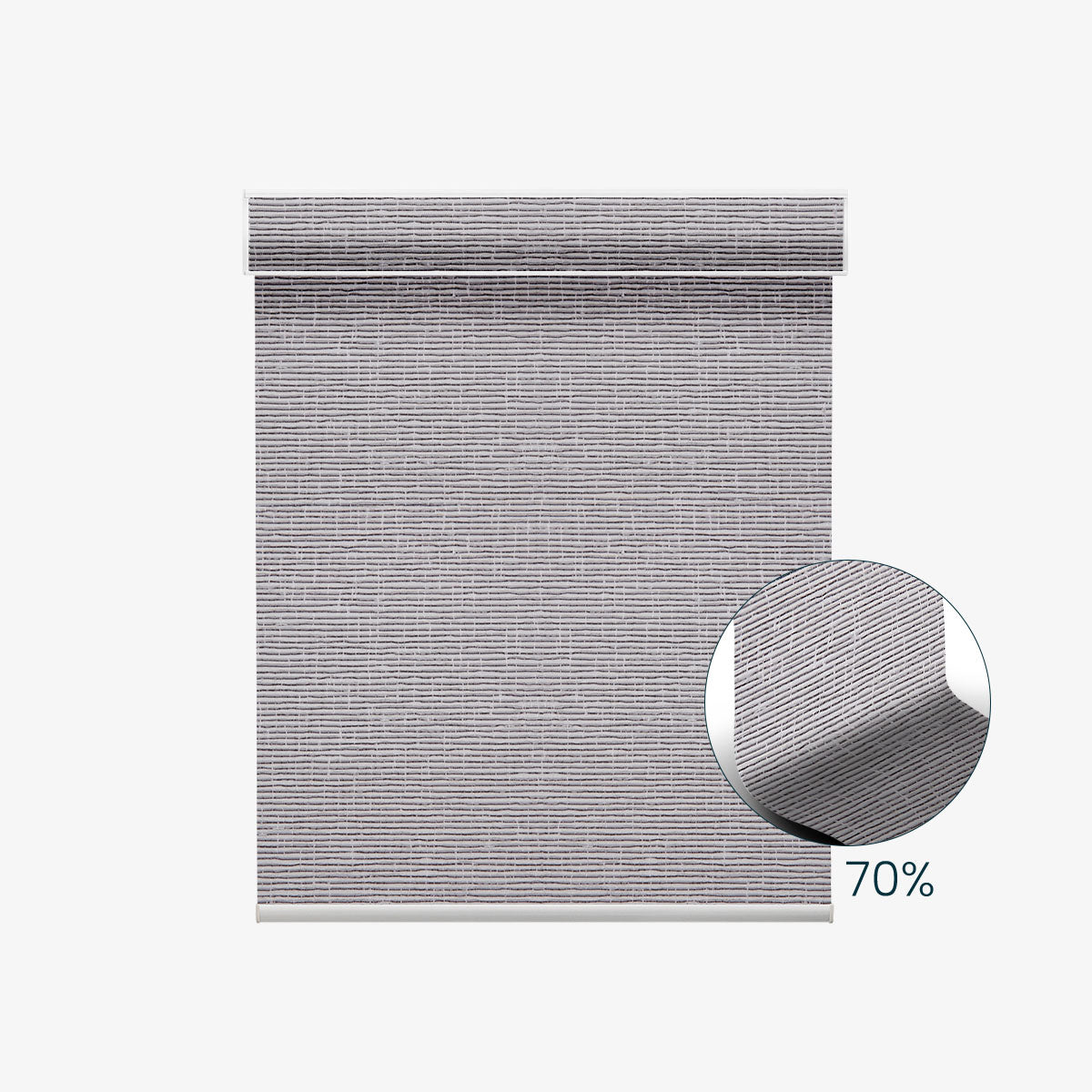 Weffort Motorized Translucent Roller Shades Texture Series