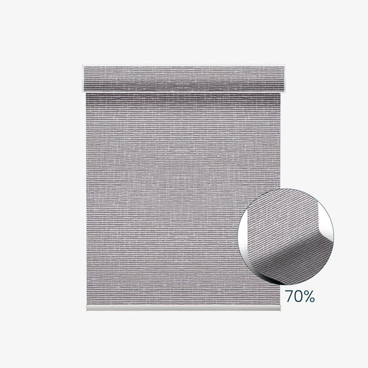 Weffort Motorized Translucent Roller Shades Texture Series
