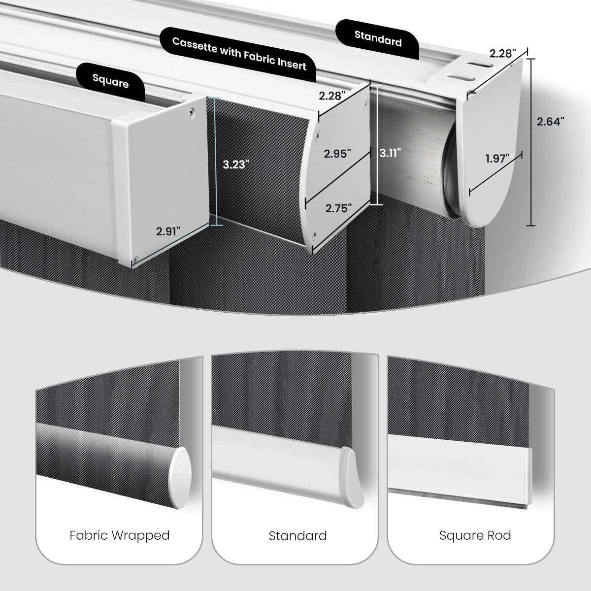 Weffort Motorized Sunscreen Roller Shades Aventus Series