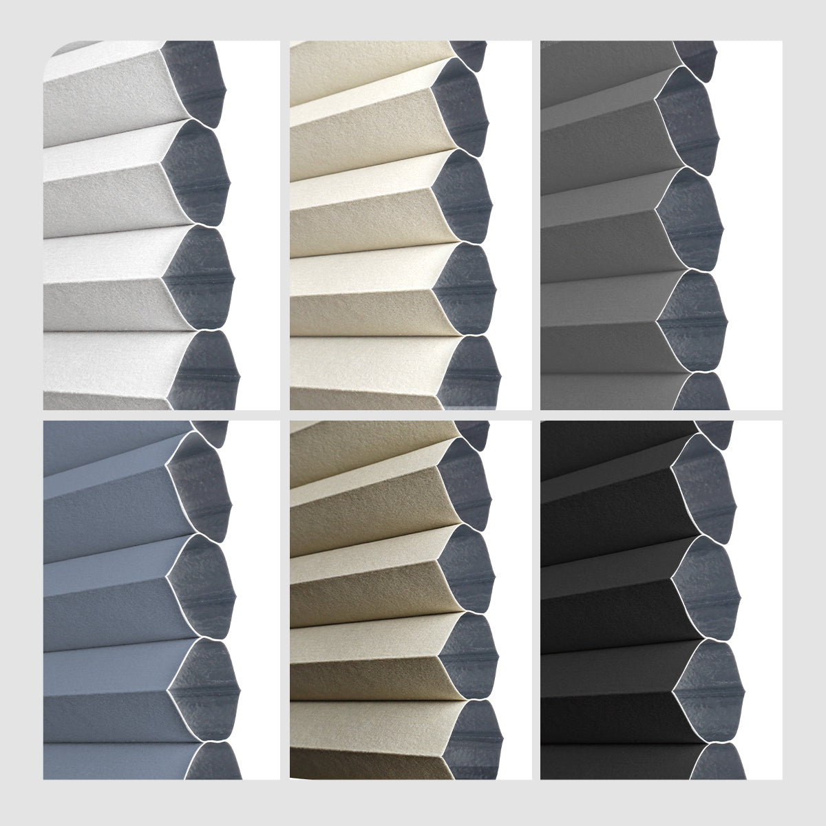 Weffort Motorized Blackout Cellular Shades Elegant Series