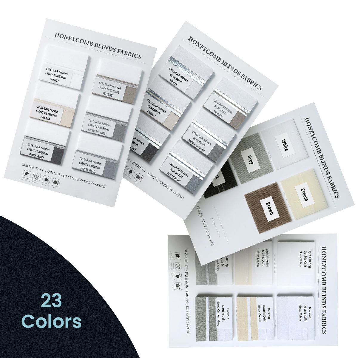 Weffort Fabric Sample - Elegant Series Cellular