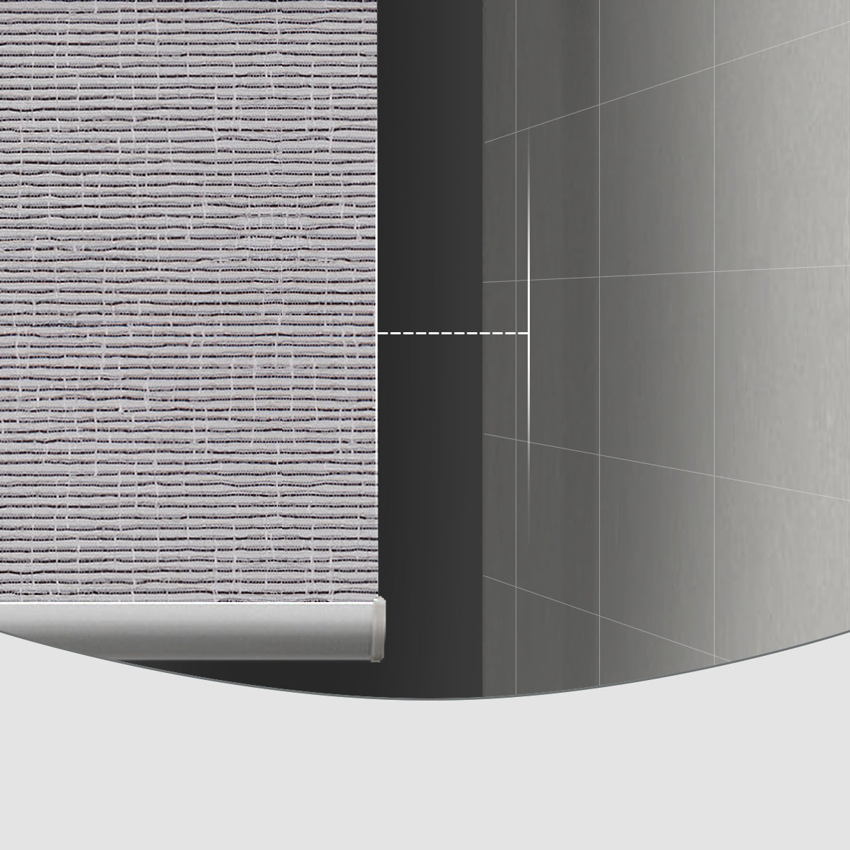 Weffort Motorized Translucent Roller Shades Texture Series