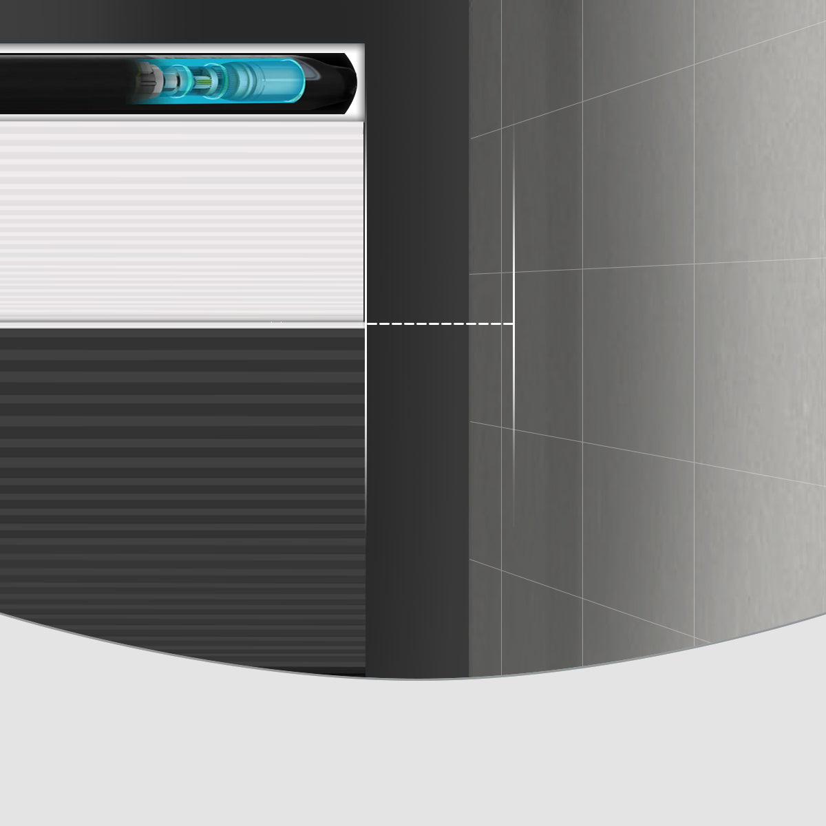 Weffort Motorized Blackout and Light Filtering Day/Night Suspended Cellular Shades Elegant Series
