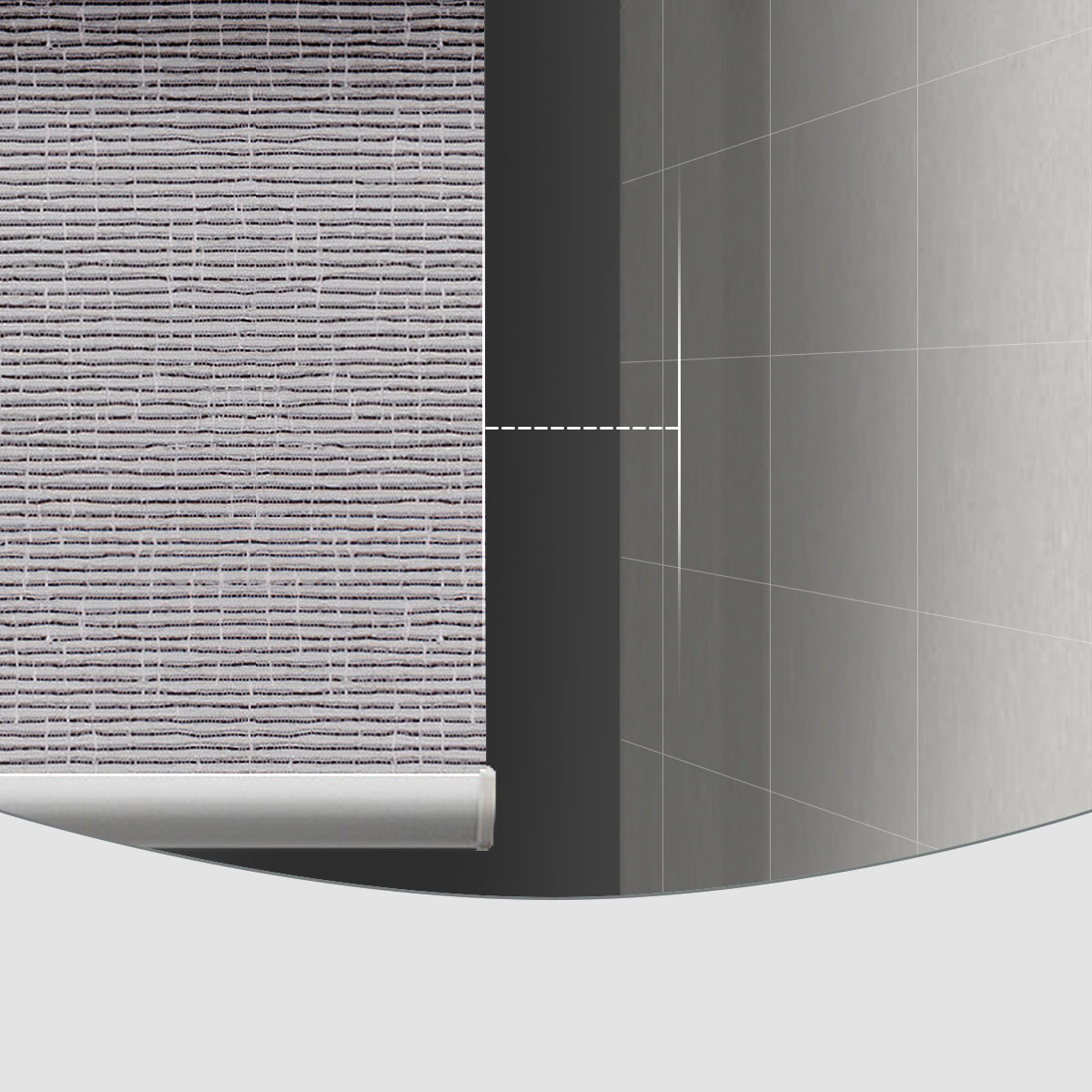 Weffort Motorized Blackout Roller Shades Texture Series
