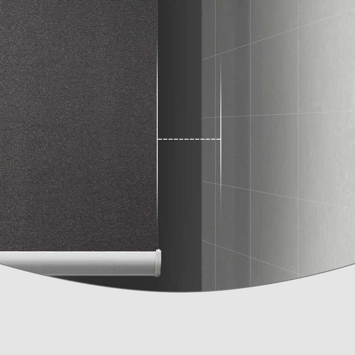 Weffort Motorized Blackout Roller Shades Dark Series