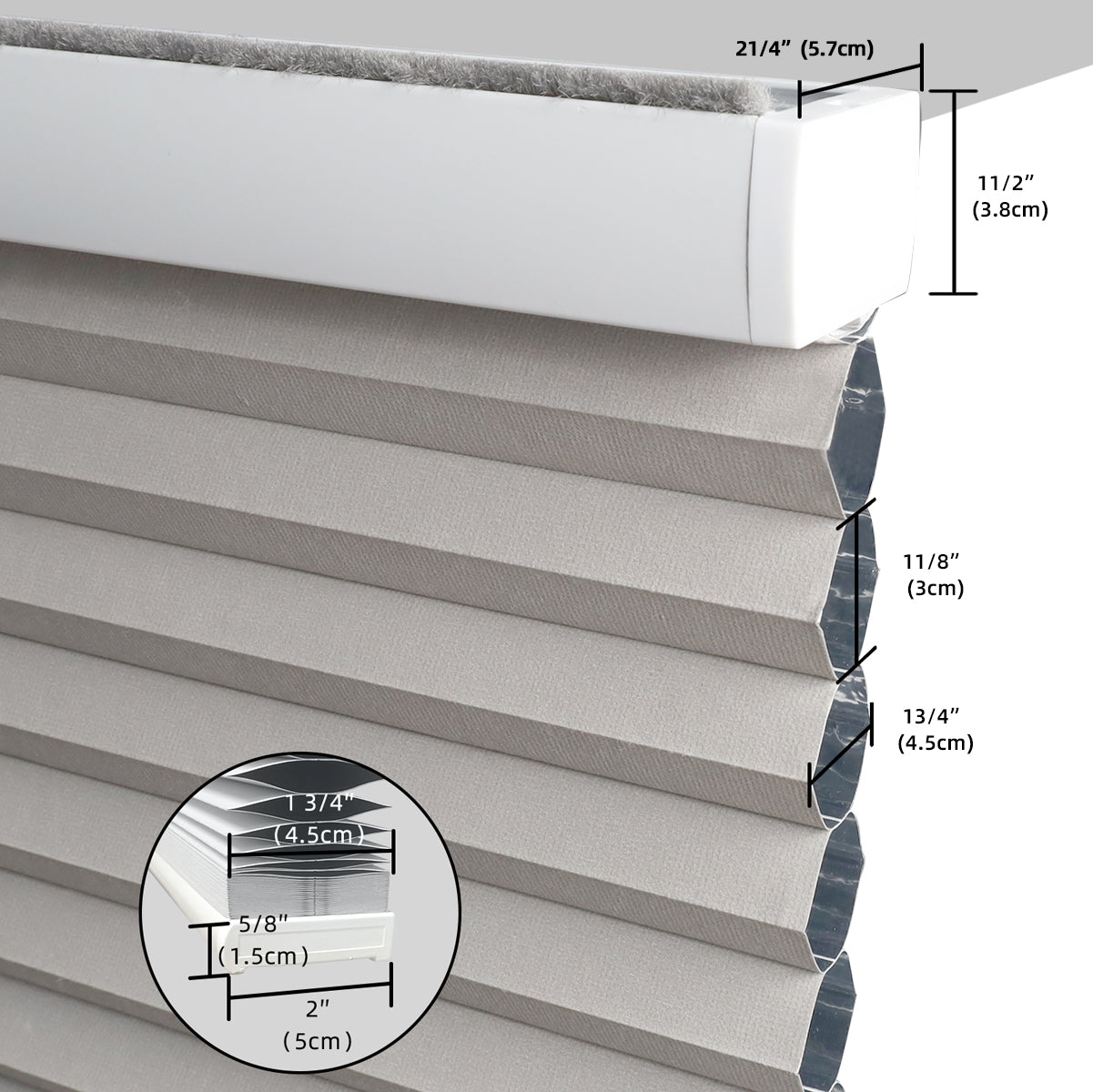 Weffort Motorized Blackout Cellular Shades Elegant Series