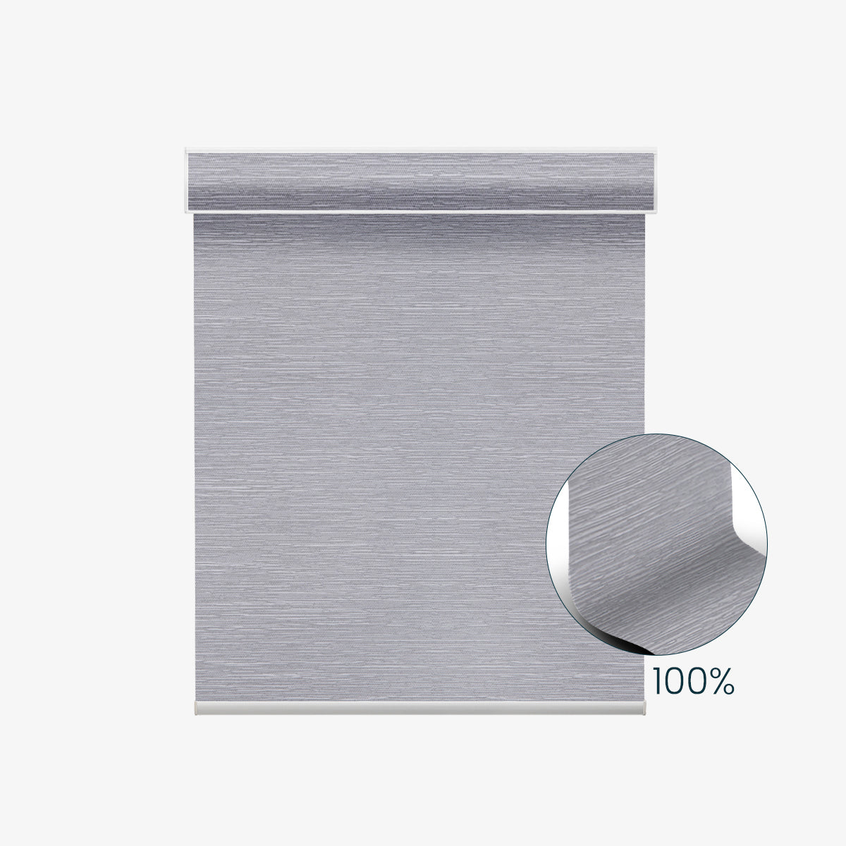 Weffort Motorized Blackout Roller Shades Texture Series